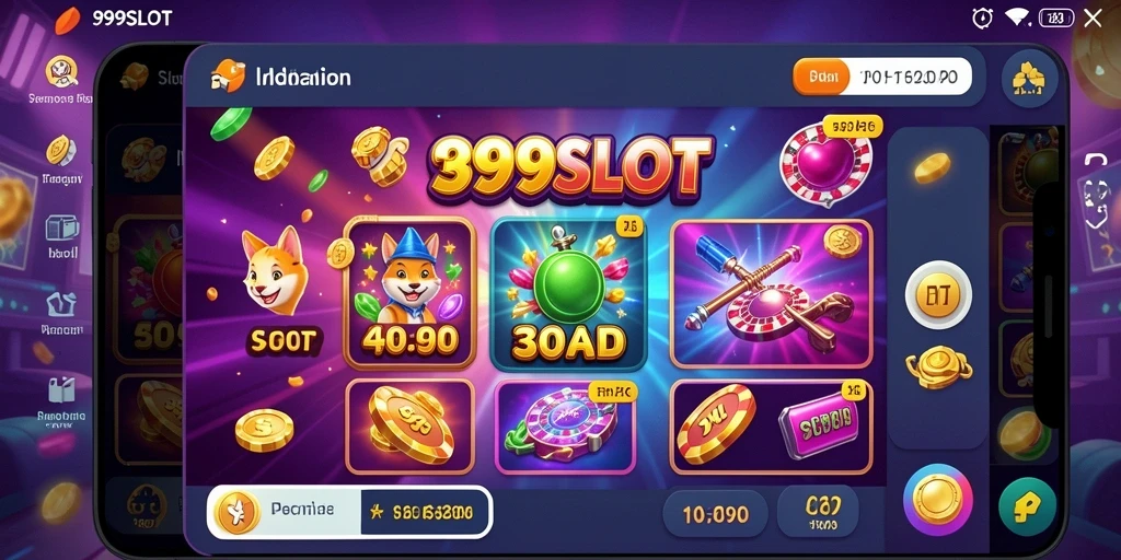 Tangkapan layar 9399SLOT menampilkan gameplay Slot yang seru.