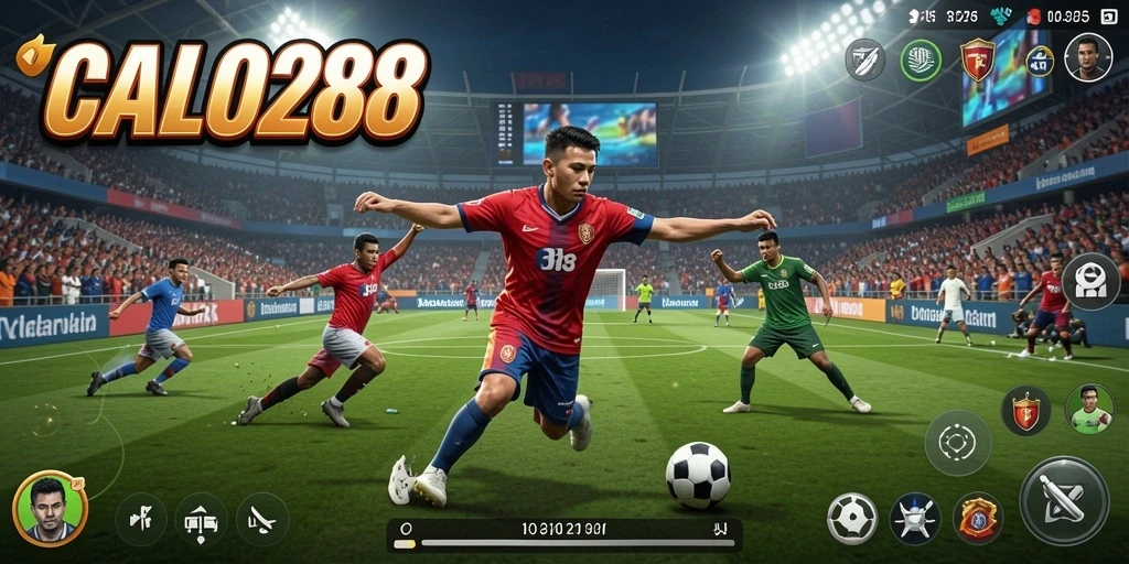 Screenshot CALO288 menampilkan momen seru gameplay olahraga.