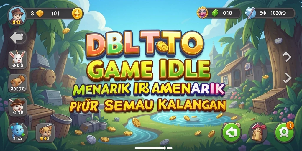 Tampilan gameplay yang menarik dari DBLTOTO.