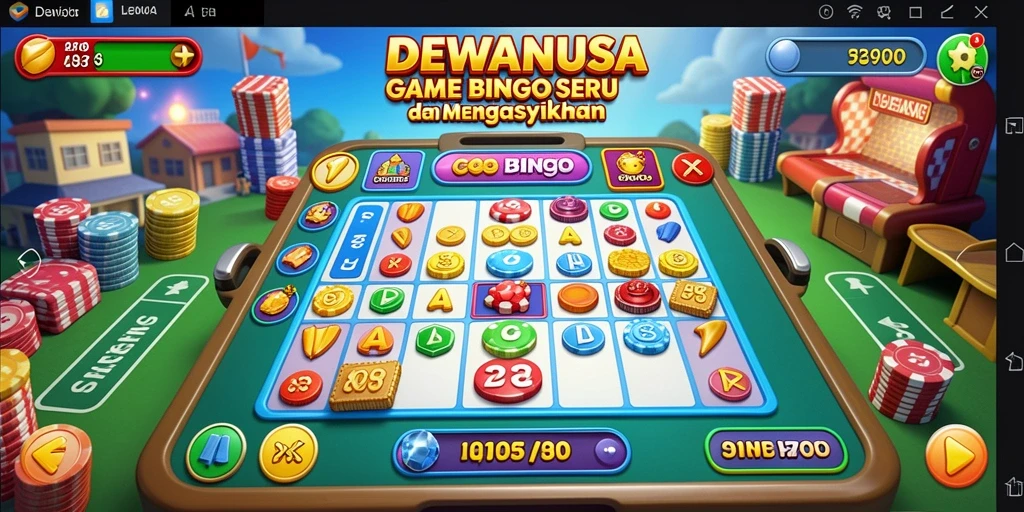 Screenshot gameplay DEWANUSA menampilkan suasana Bingo yang seru dan interaktif.