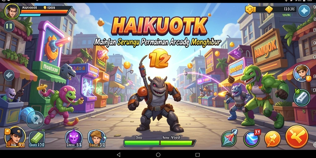 Tangkapan layar HAIKUOTK menampilkan gameplay seru yang penuh tantangan.