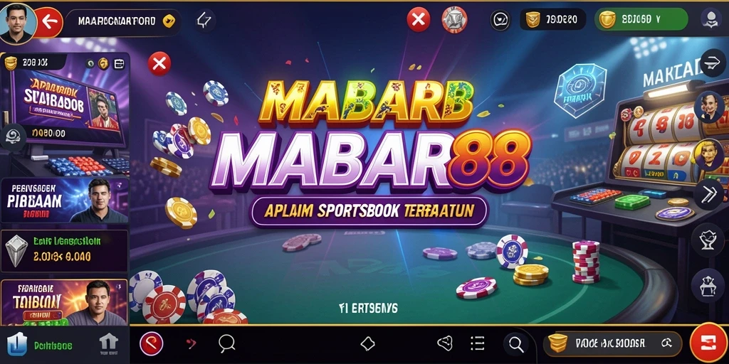 Tangkapan layar MABAR88 menunjukkan fitur taruhan langsung yang menarik.