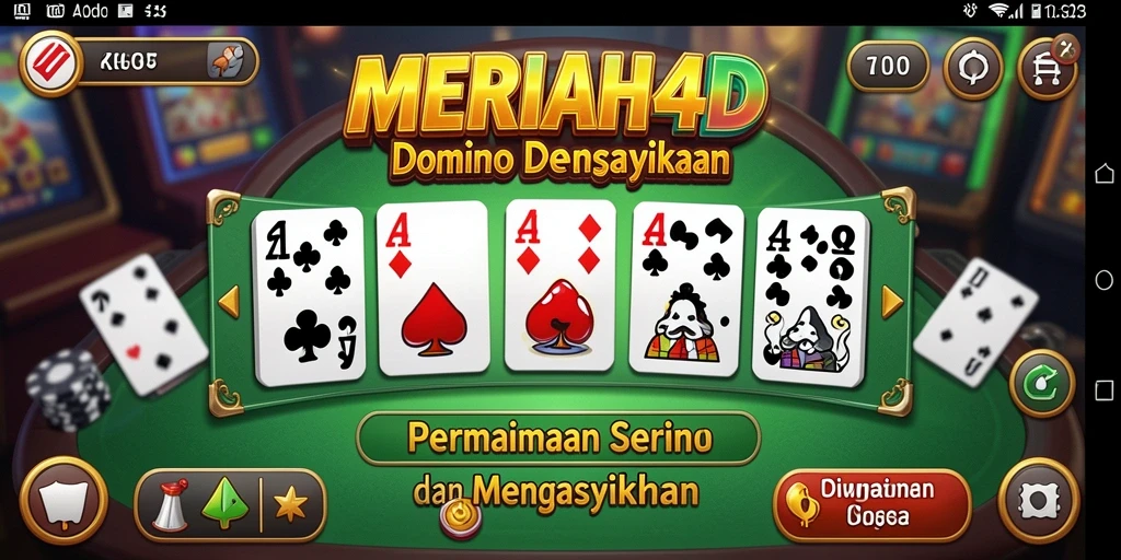 Tangkapan layar gameplay MERIAH4D yang seru dan mendebarkan.