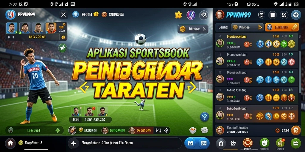 Screenshot PPWIN99 menunjukkan antarmuka taruhan yang menarik dan interaktif.