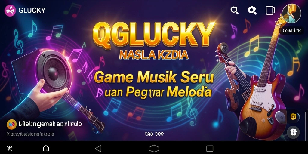 Tampilan menarik dari gameplay QGLUCKY yang menantang.