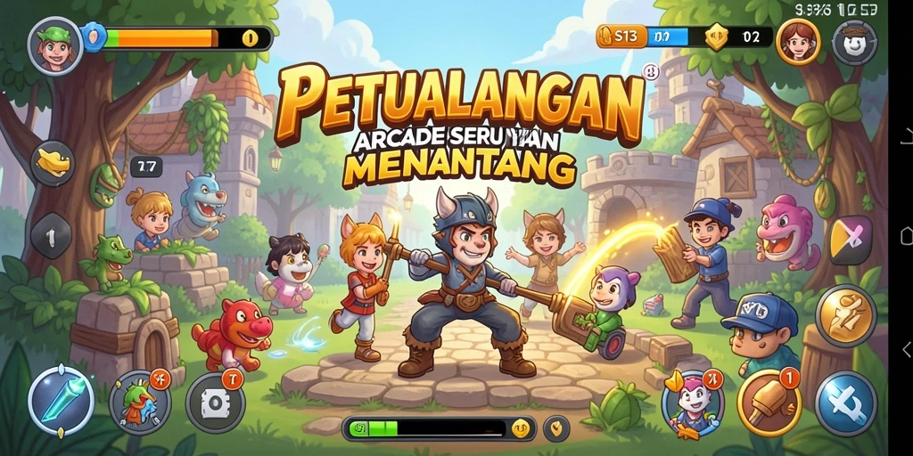 Tampilan gameplay seru dan memacu adrenalin dari S13.