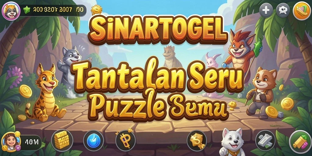 Tampilan gameplay puzzle menantang di SINARTOGEL.