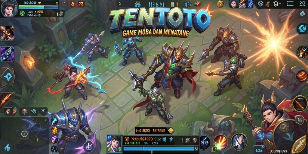 TENTOTO menampilkan aksi pertarungan tim yang mendebarkan.
