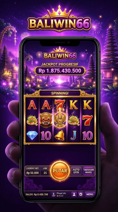Proses pengunduhan aplikasi di baliwin66 yang cepat.